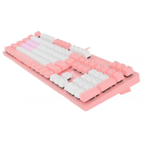 Клавиатура A4Tech Bloody B800 Dual Color механическая розовый/белый USB for gamer LED